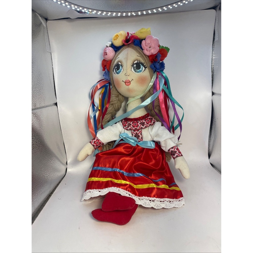 Ukrainian Handmade Interior doll Ukrainochka. Interior Toy Ukrainian.